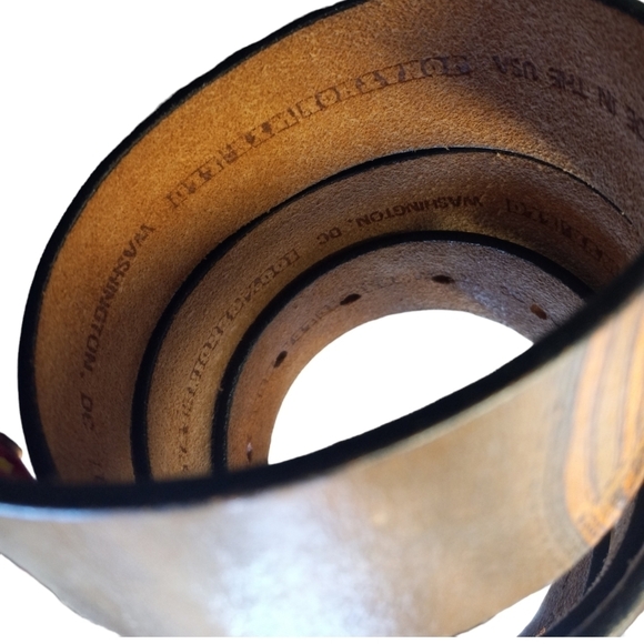 Jonathan Wye LLC Leather Comic Belt - Picture 4 of 6